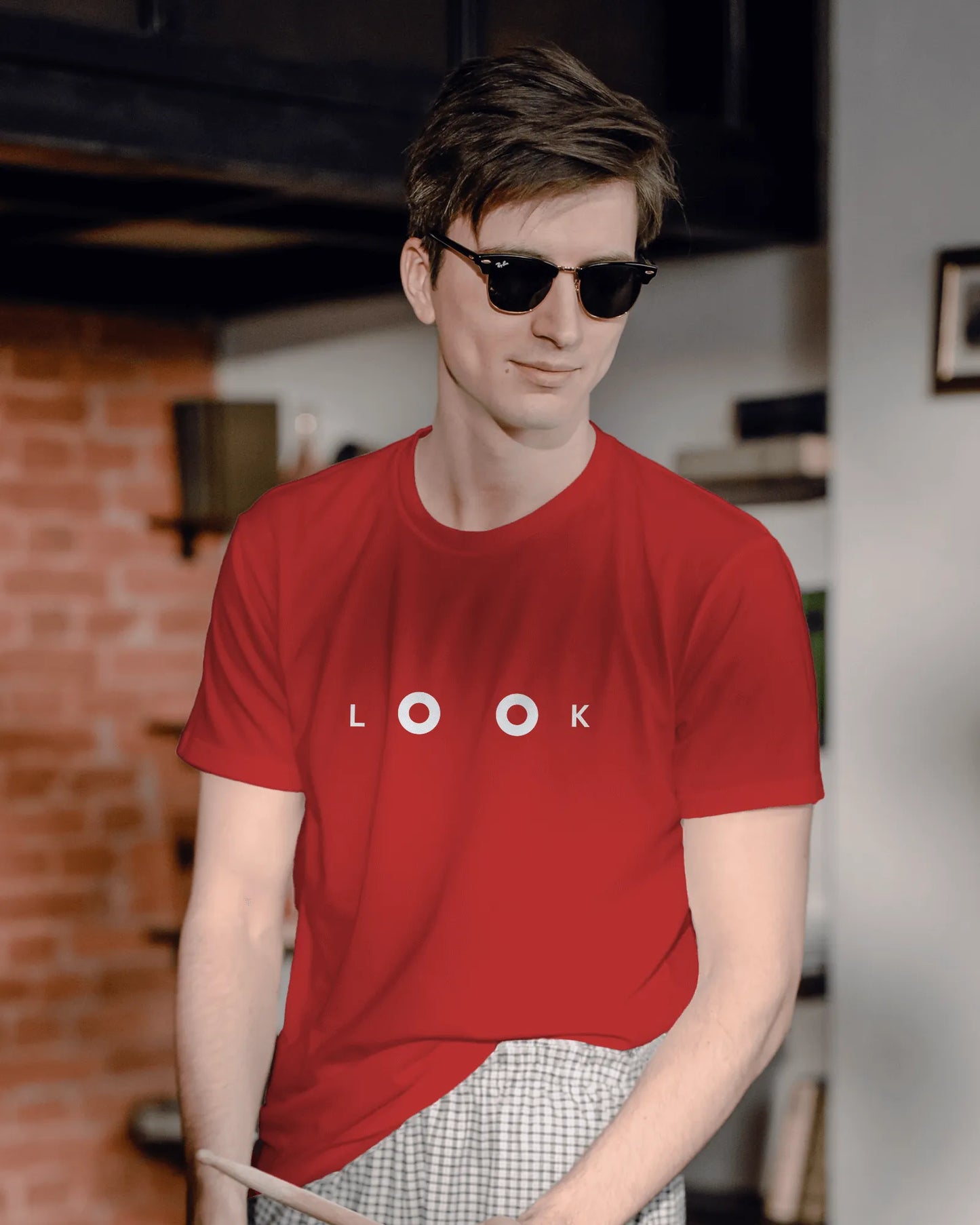 "Look" | Men’s Motivational T-shirt