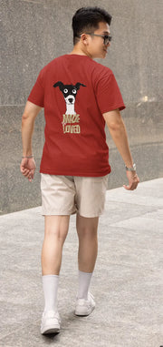Made to Be Loved – Loyal Rescue Dog T-Shirt for Men