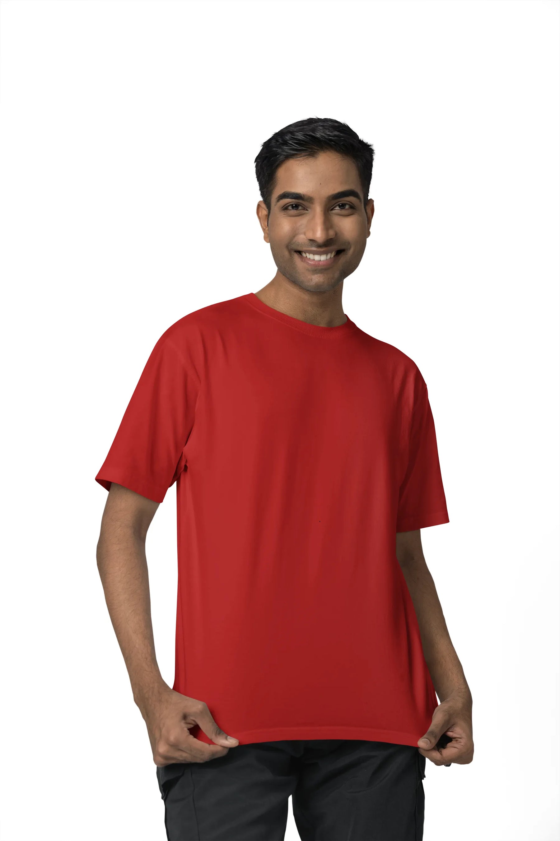 "S" - Men’s Relaxed Fit Solid T-shirt