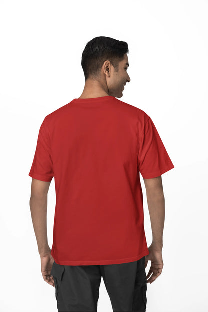 "M" - Men’s Relaxed Fit Solid T-shirt