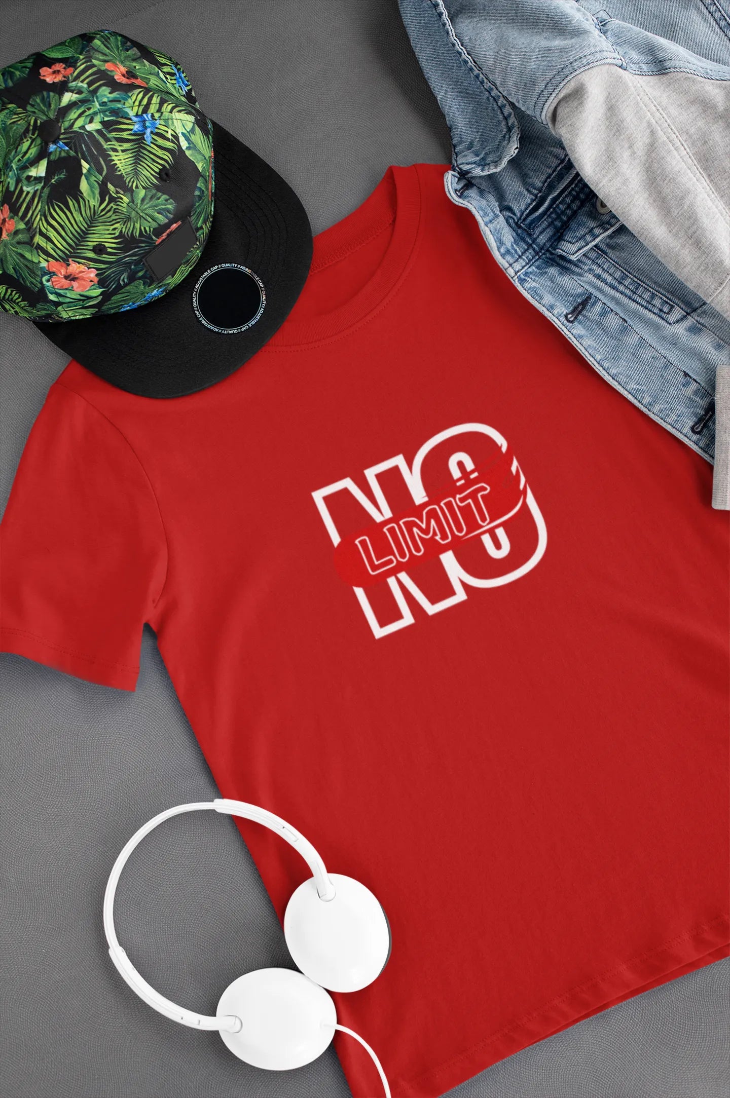 "No Limit" | Men’s Motivational T-shirt