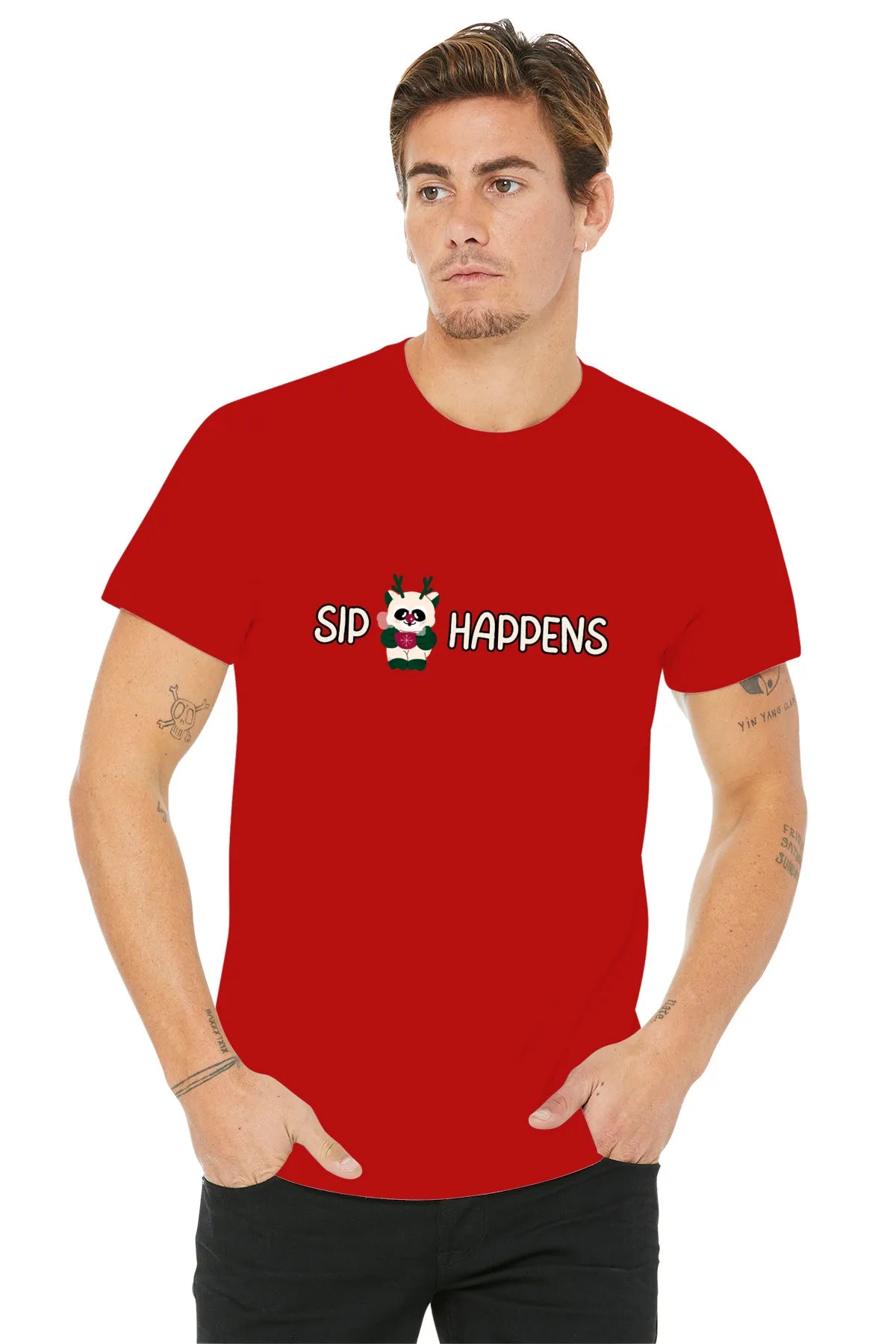 "SIP Happens" | Men’s Coffee Lovers T-shirt