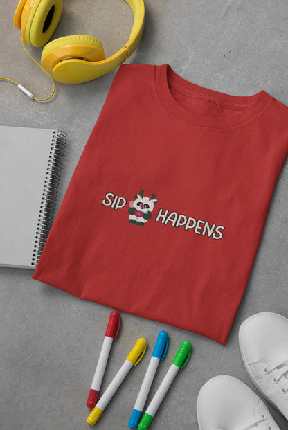 "SIP Happens" | Women’s Coffee Lovers T-shirt