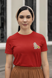 Wander Bear – Playful Travel Bear T-Shirt for Women