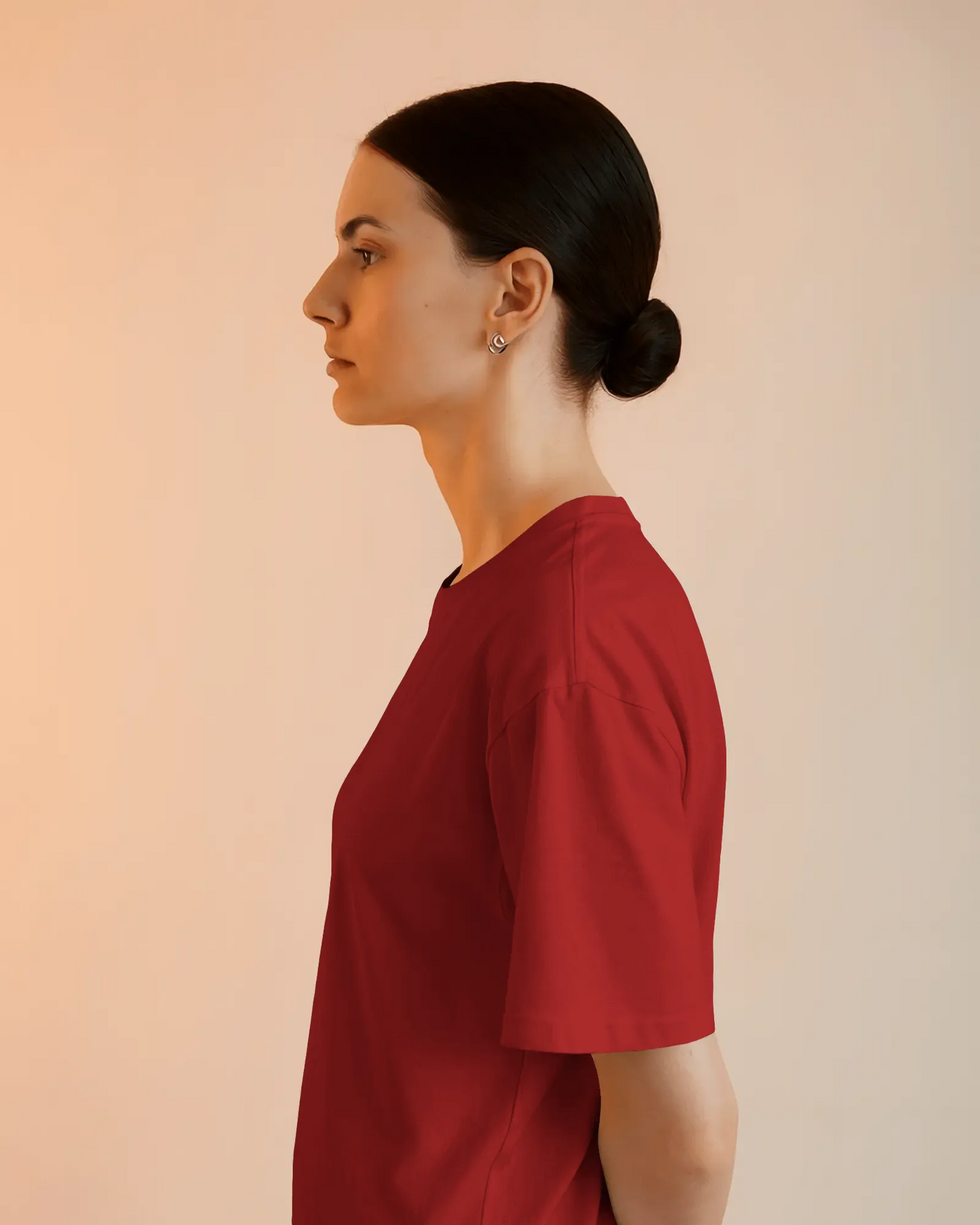 "XL" - Women’s Oversize Fit Solid T-shirt