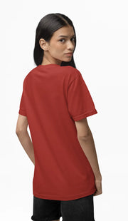 "M" - Women’s Relaxed Fit Solid T-shirt