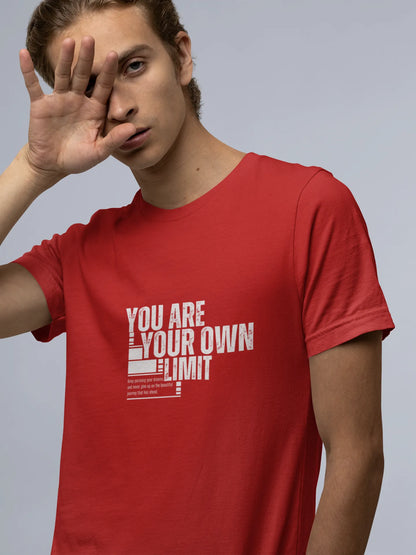 "You are Your Own Limit" | Men’s Motivational T-shirt