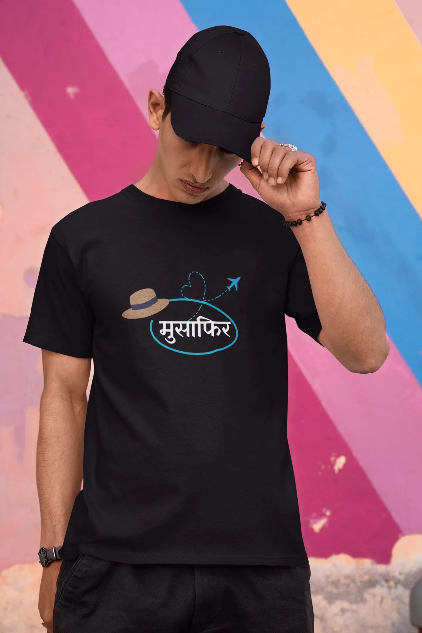 "Musafir" | Men 's T-Shirt for Travellers