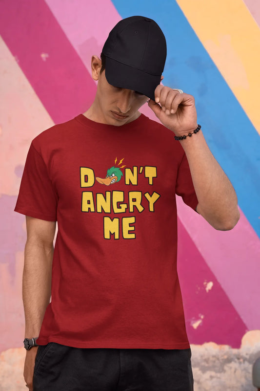 "Don't Angry Me" | Men 's T-Shirt for Love For Animals