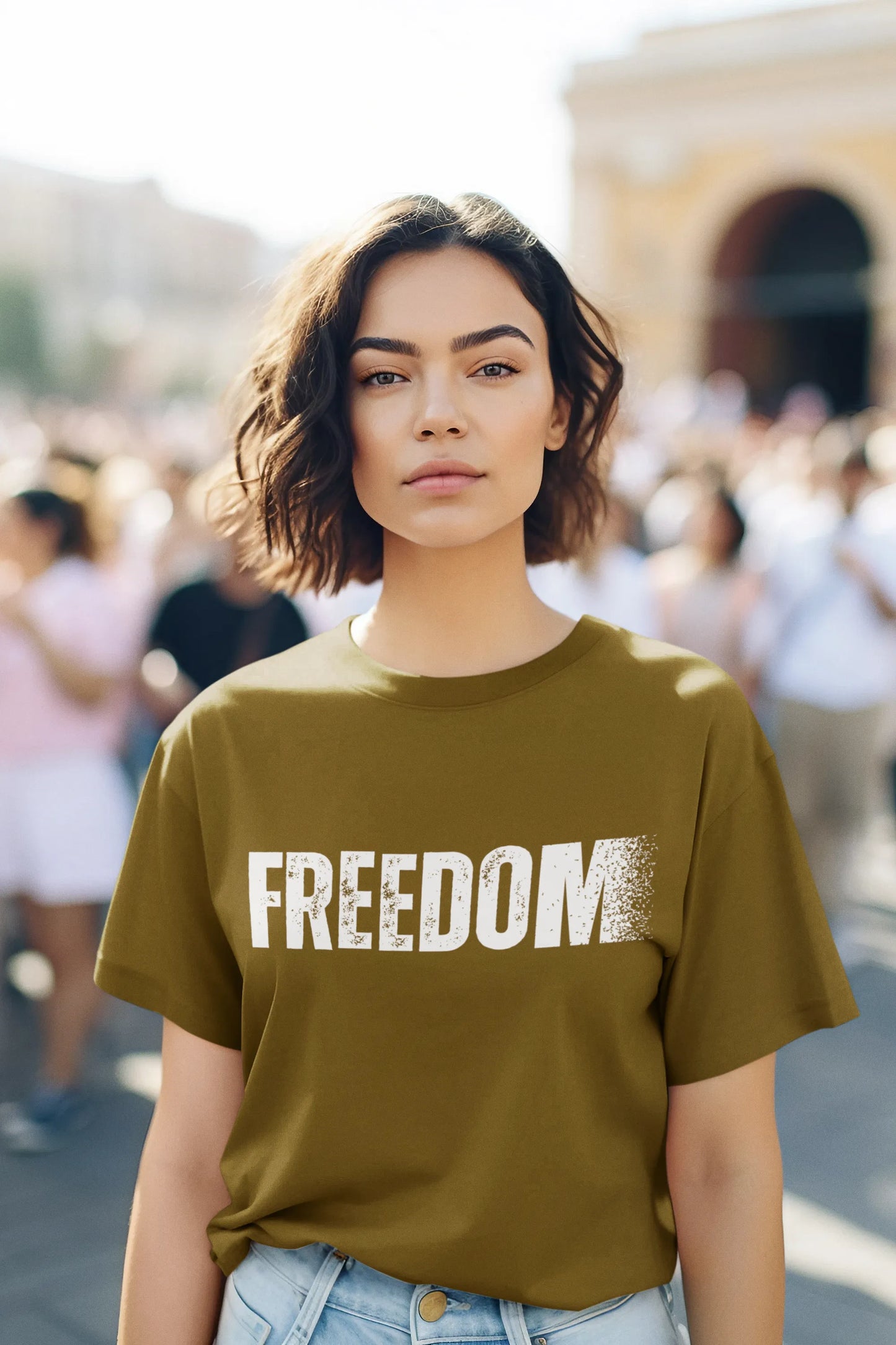 "Freedom" |Women’s Motivational T-shirt