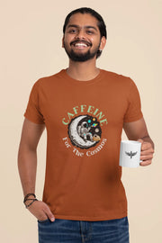 "Caffeine For The Cosmos" | Men’s Coffee Lovers T-shirt