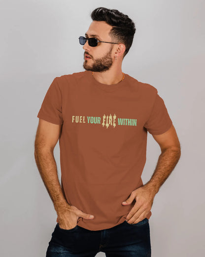 "Fuel Your Fire Within" | Men’s Motivational T-shirt