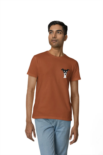 Made to Be Loved – Loyal Rescue Dog T-Shirt for Men