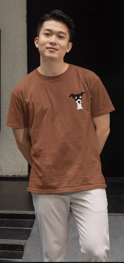 Made to Be Loved – Loyal Rescue Dog T-Shirt for Men