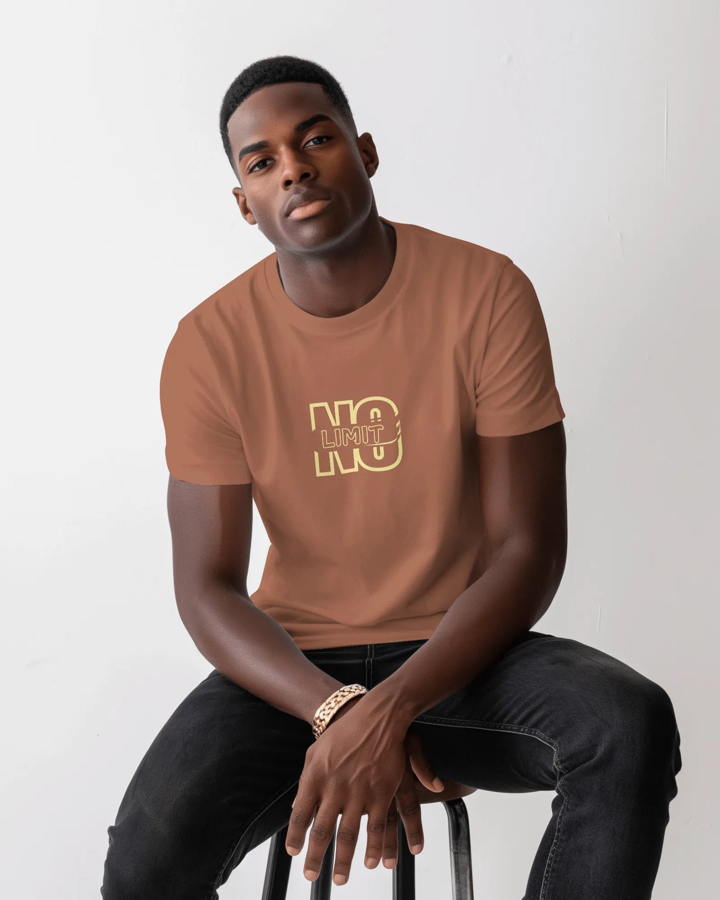 "No Limit" | Men’s Motivational T-shirt