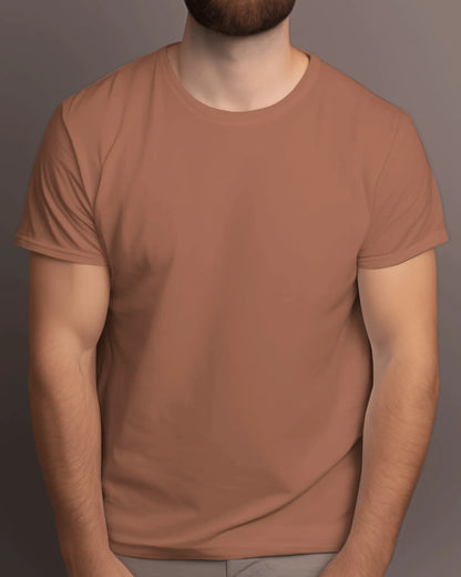 "M" - Men’s Regular Fit Solid T-shirt