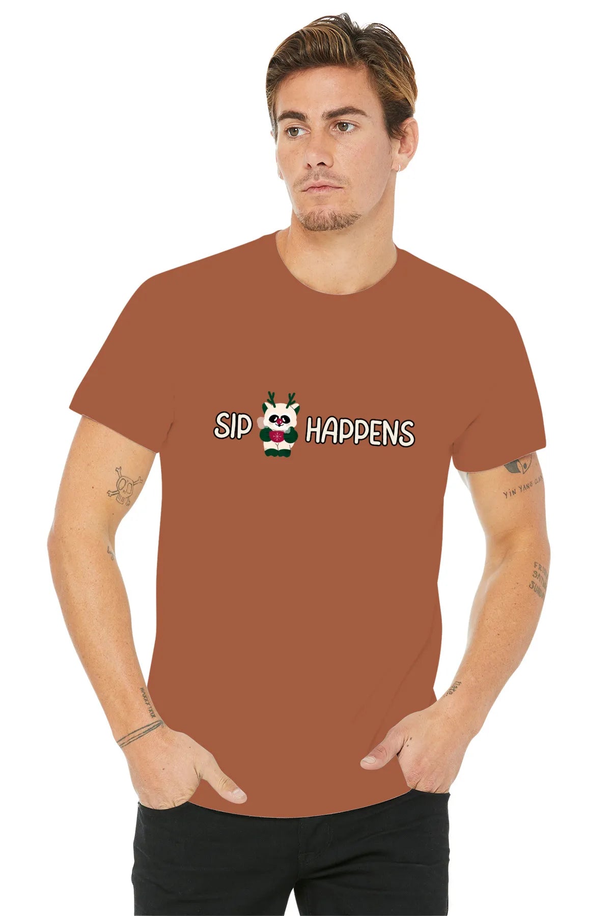 "SIP Happens" | Men’s Coffee Lovers T-shirt