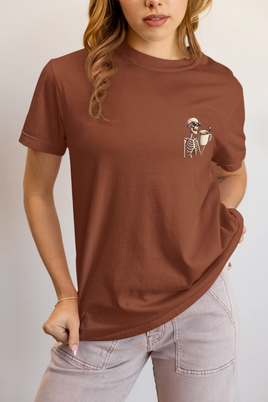 "Tea Till Death" | Women’s T-shirt for Tea Lovers