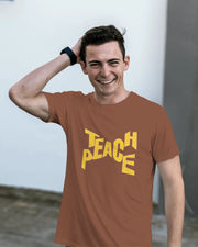 "Teach Peace" | Men’s Motivational T-shirt