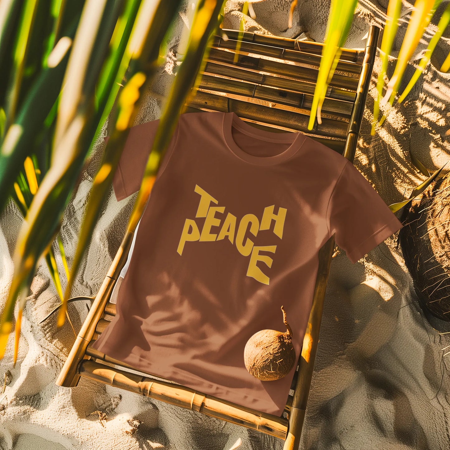 "Teach Peace" | Men’s Motivational T-shirt