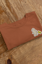 Wander Bear – Playful Travel Bear T-Shirt for Women