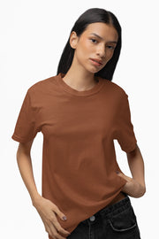 "L" - Women’s Relaxed Fit Solid T-shirt