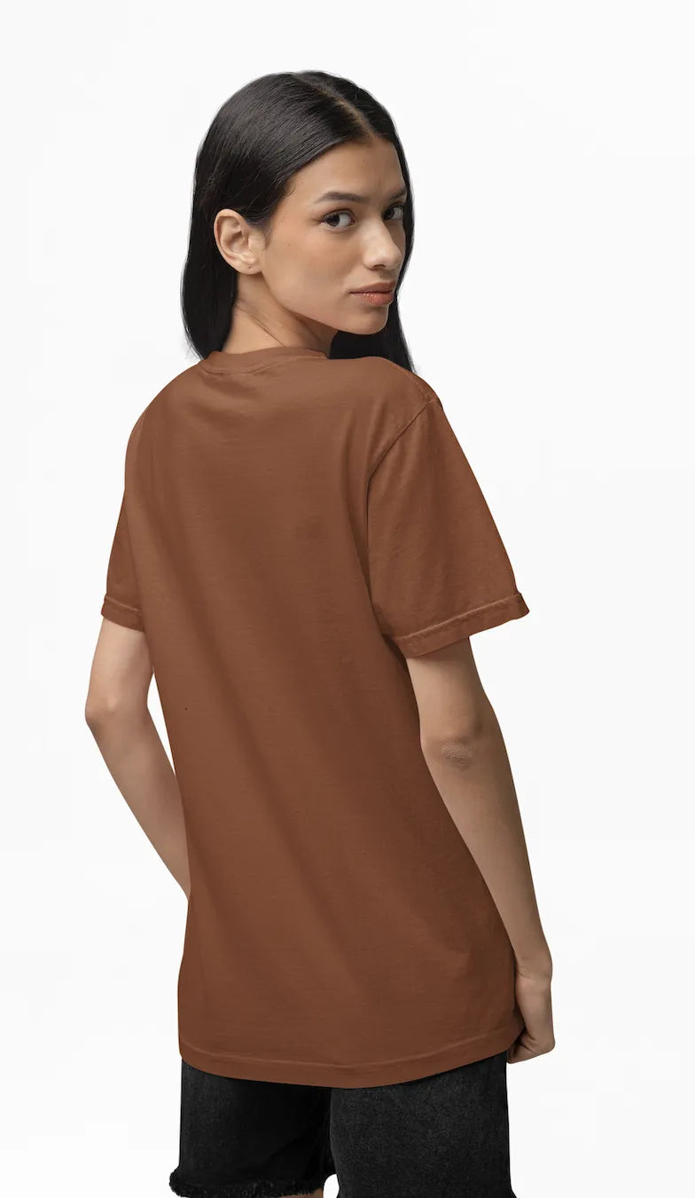 "M" - Women’s Relaxed Fit Solid T-shirt