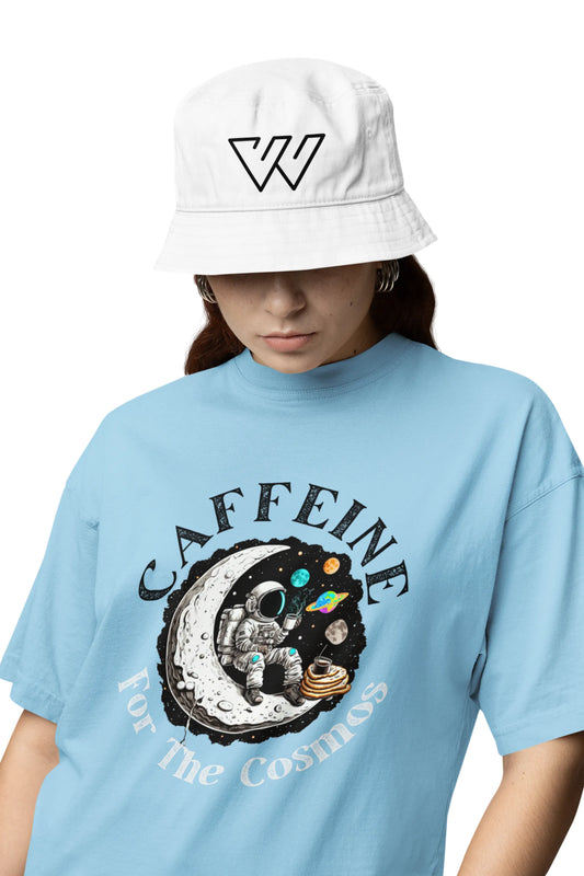 "Caffeine For The Cosmos" | Women’s Coffee Lovers T-shirt
