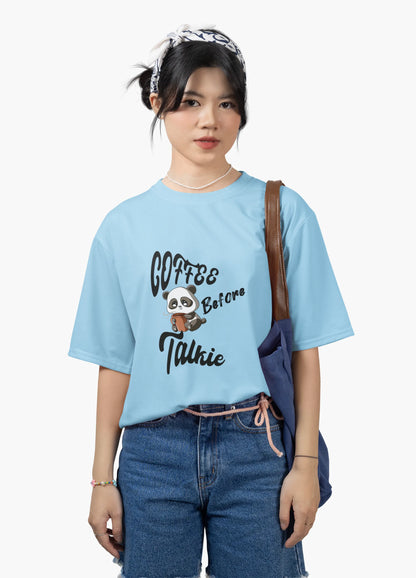 "Coffee Before Talkie" | Women’s Coffee Lovers T-shirt