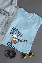 "Coffee Before Talkie" | Women’s Coffee Lovers T-shirt