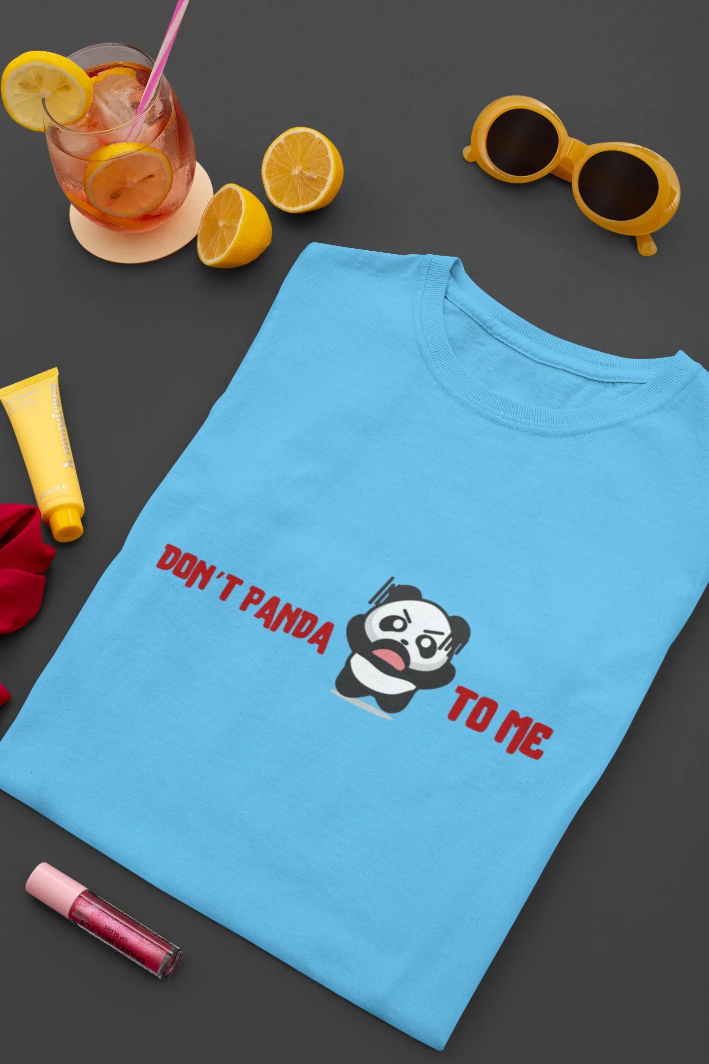 "Don’t Panda to Me T-Shirt – Funny Angry Panda Graphic Tee" | Women’s T-shirt for Cartoon Lovers