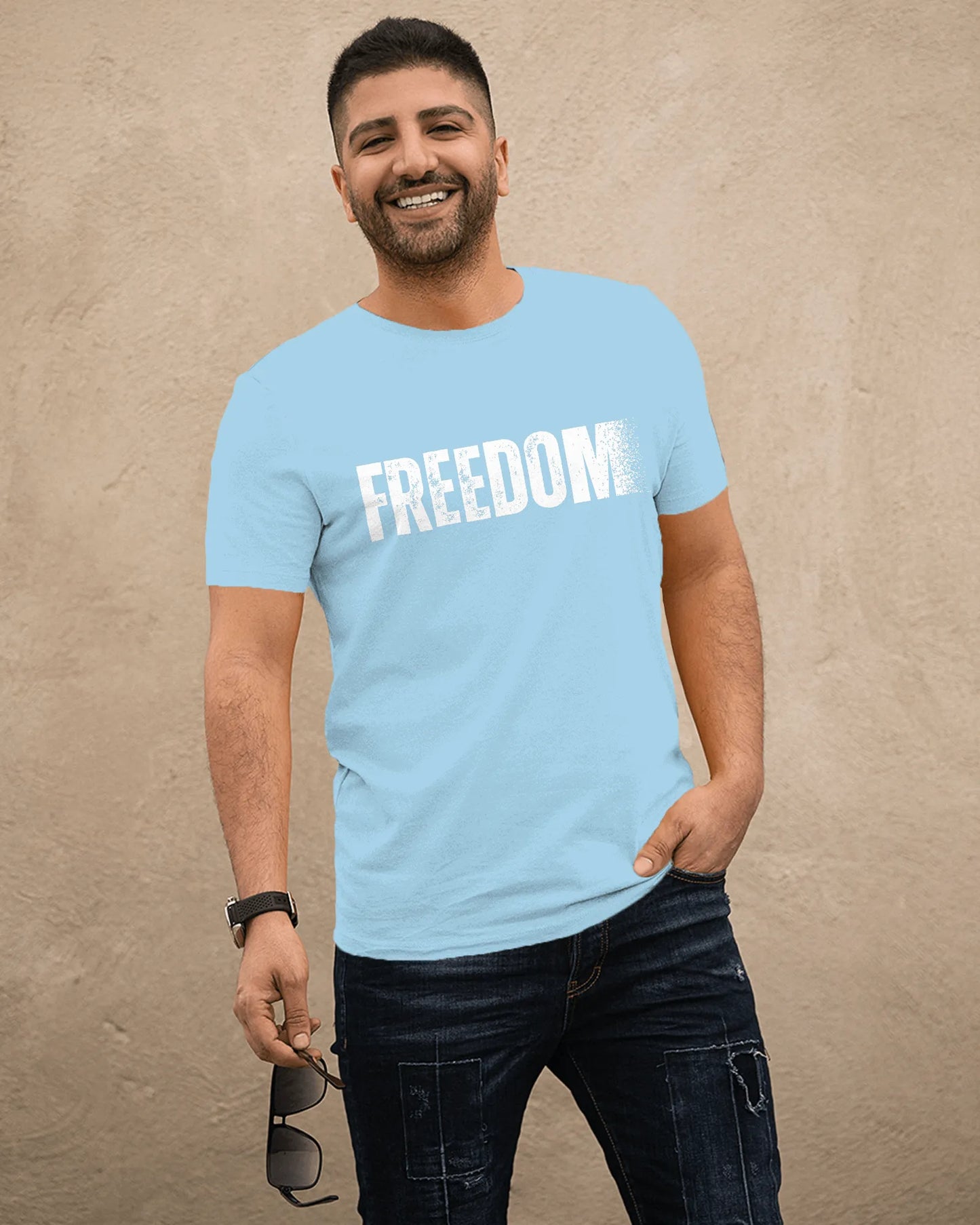 "Freedom" | Men’s Motivational T-shirt