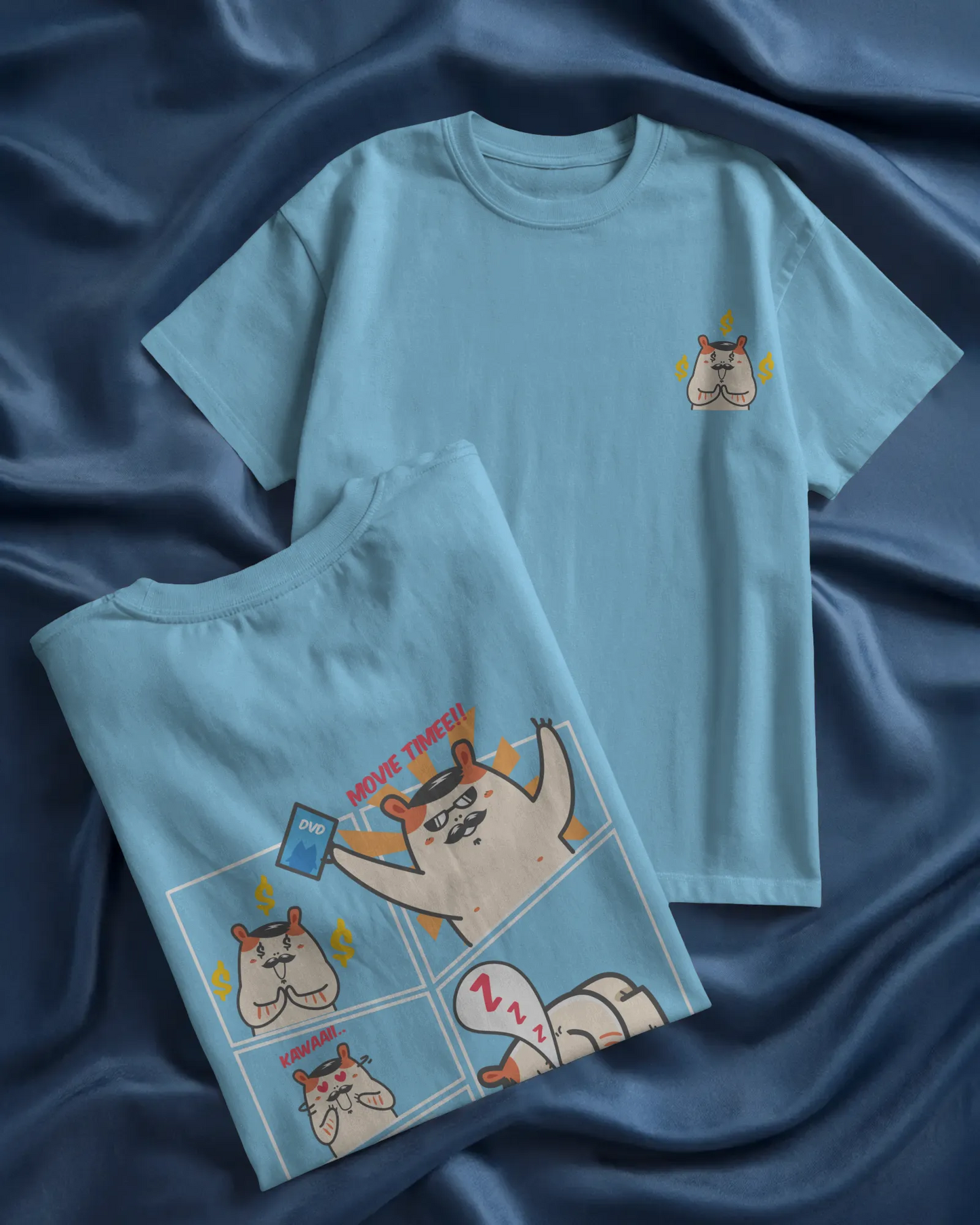 Funny Comic Panel Cartoon T-Shirt for Anime Lovers for Women
