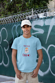 "Keep Calm - Chai" | Men’s T-shirt for Tea Lovers
