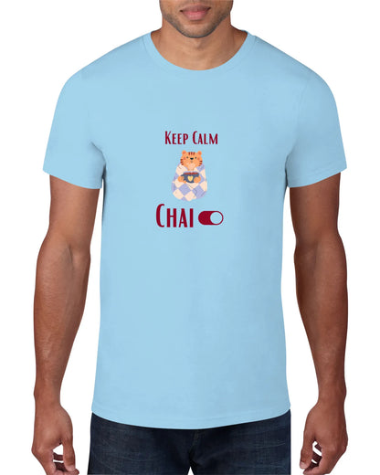 "Keep Calm - Chai" | Men’s T-shirt for Tea Lovers