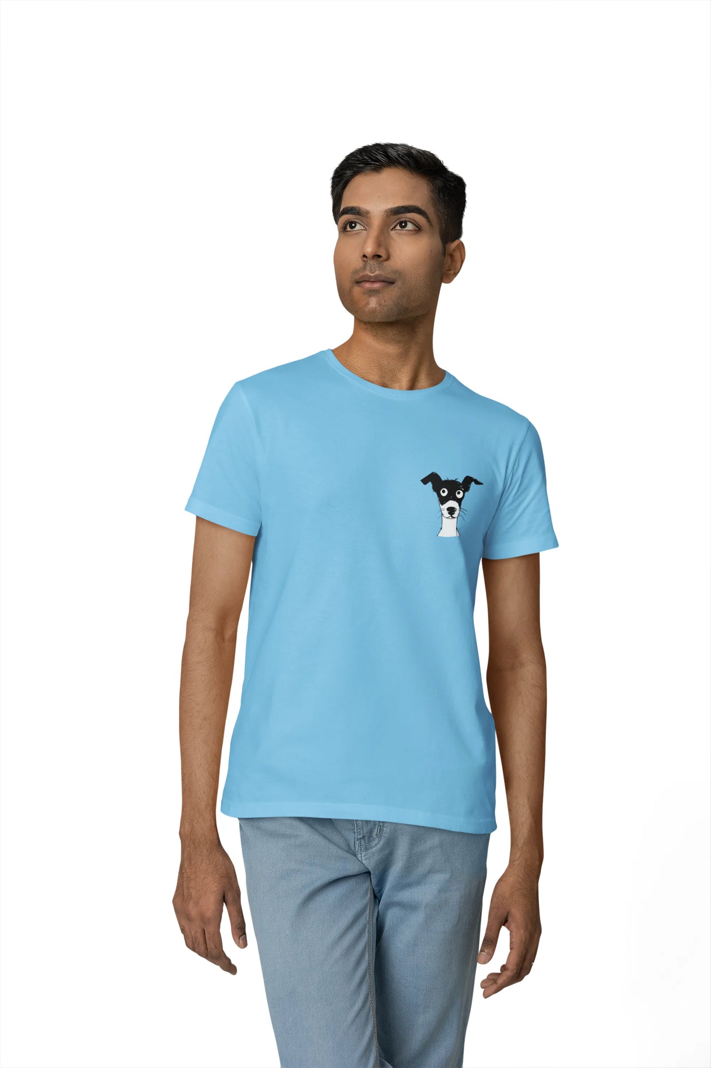 Made to Be Loved – Loyal Rescue Dog T-Shirt for Men