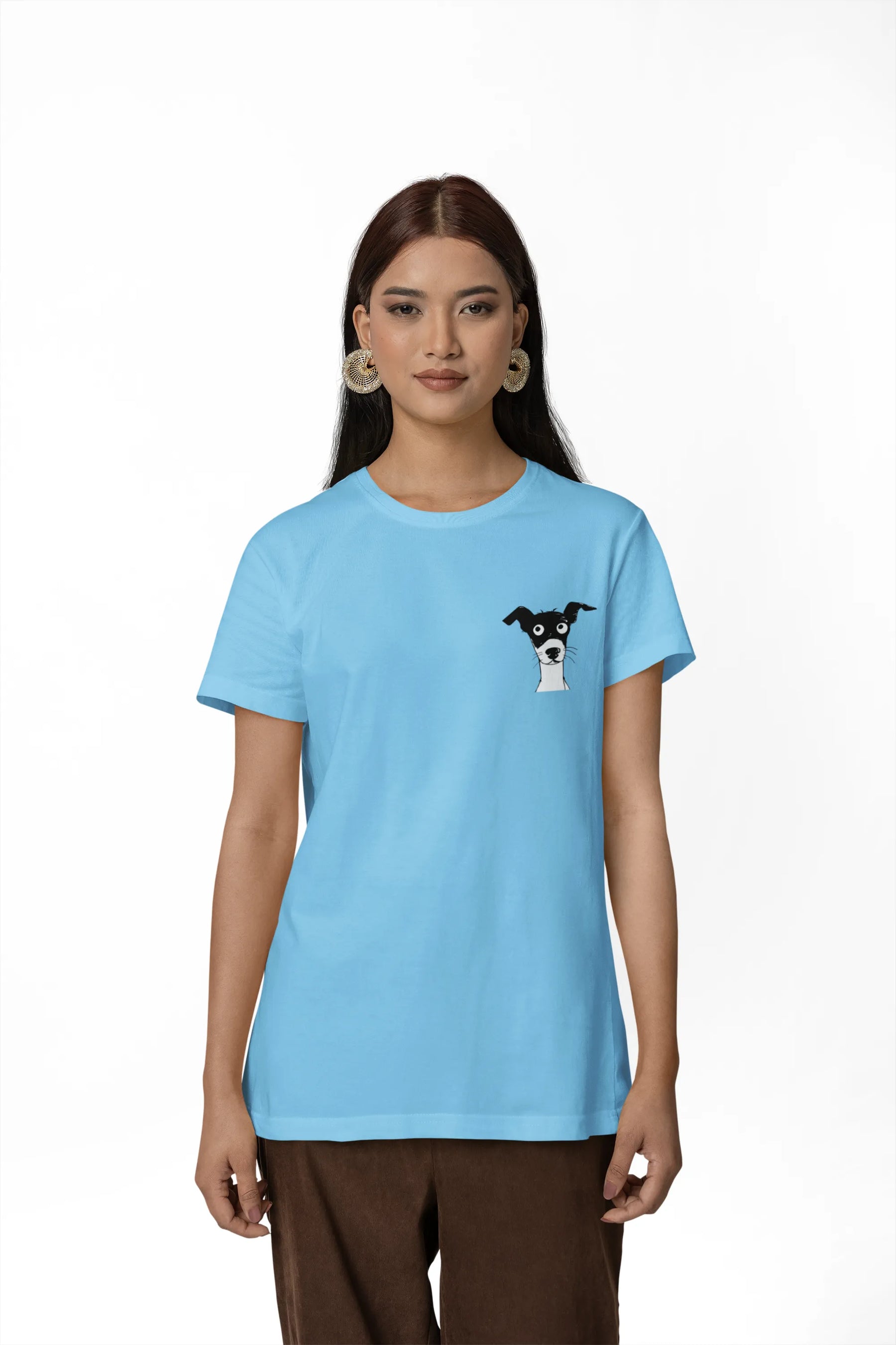Made to Be Loved – Loyal Rescue Dog T-Shirt for Women