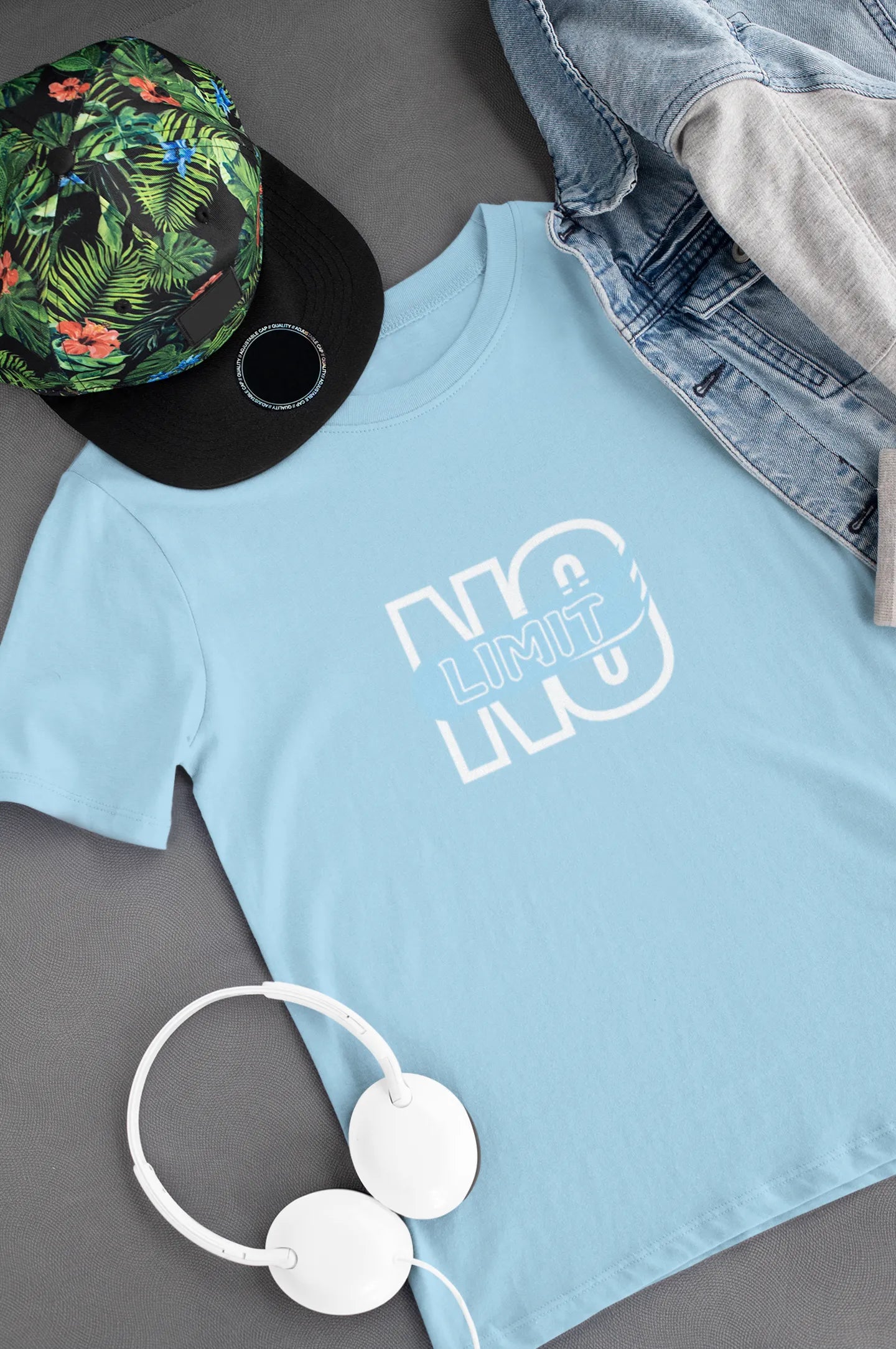 "No Limit" | Men’s Motivational T-shirt