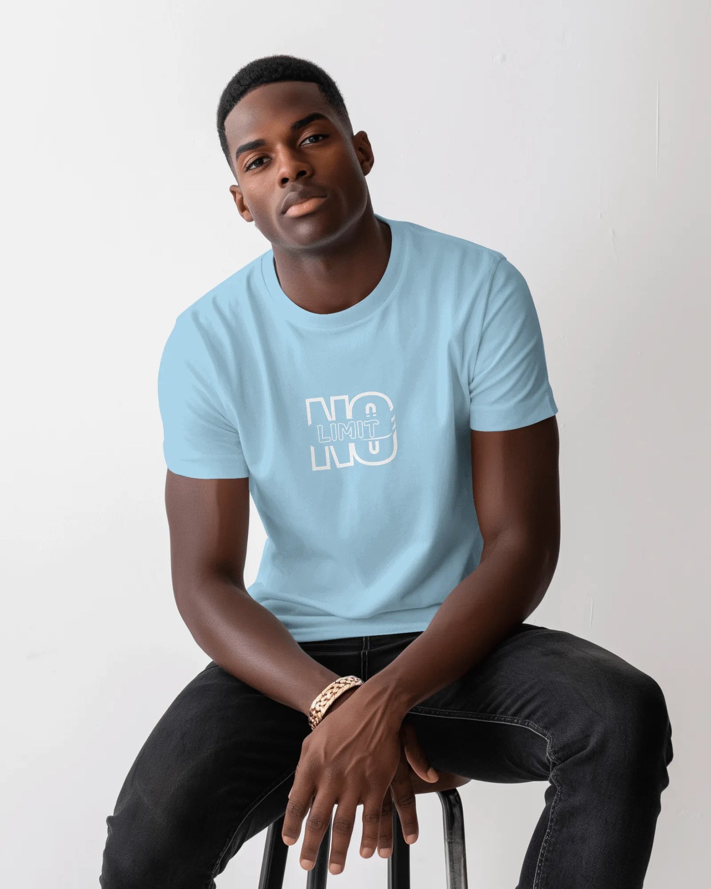 "No Limit" | Men’s Motivational T-shirt