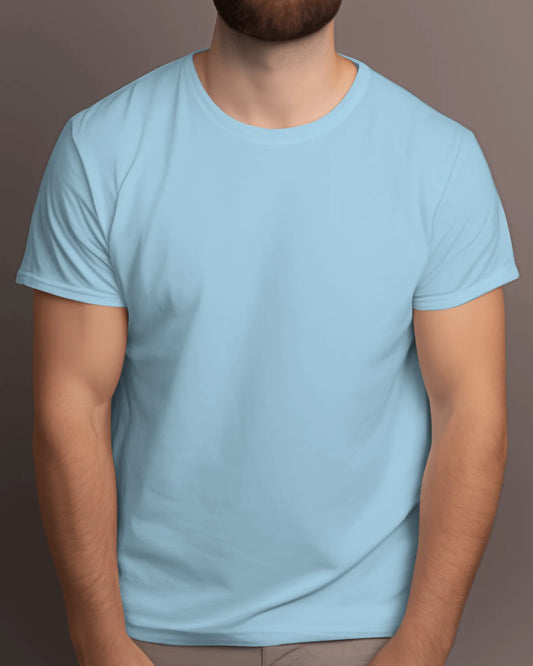 "M" - Men’s Regular Fit Solid T-shirt