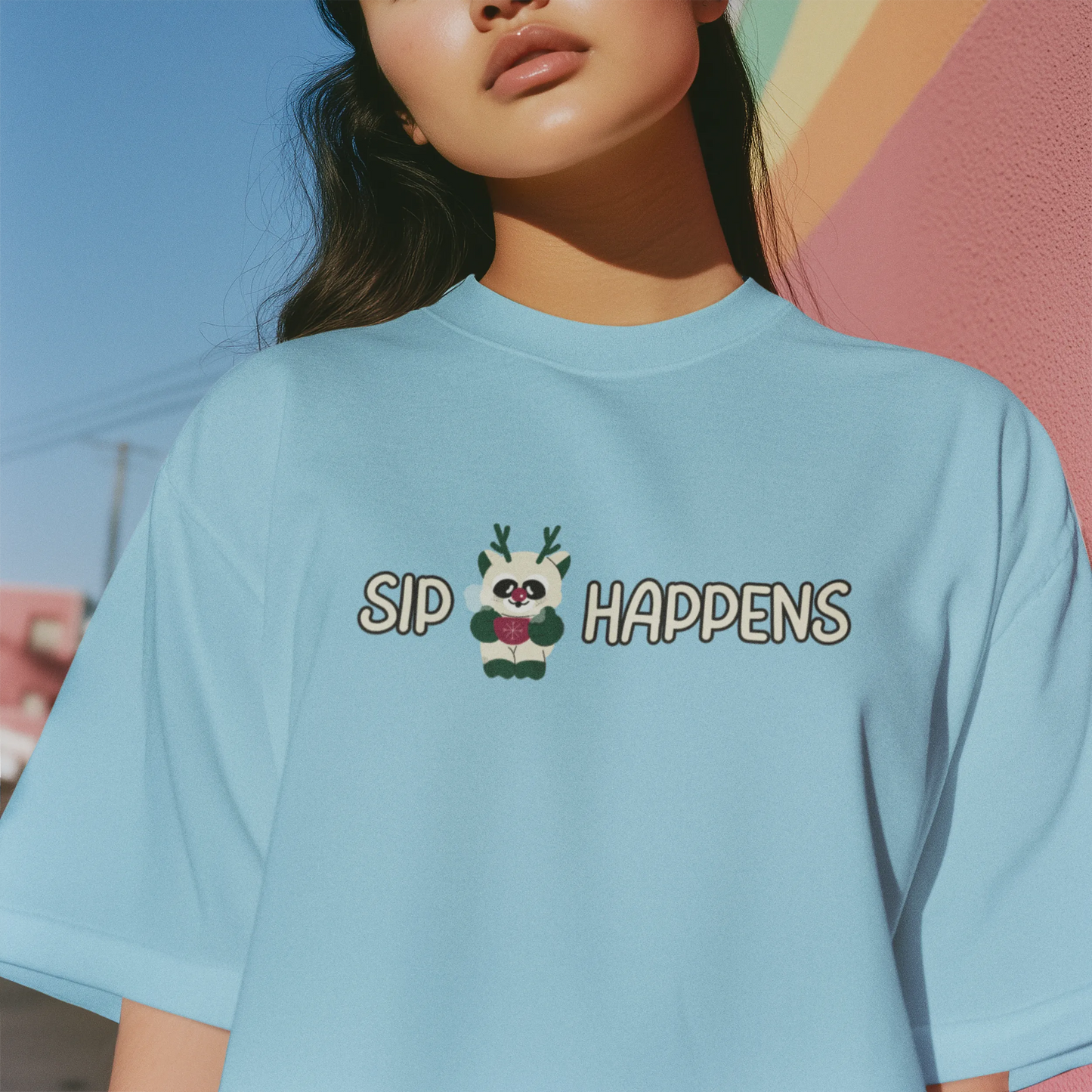 "SIP Happens" | Women’s Coffee Lovers T-shirt