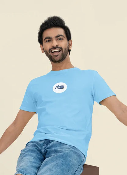 "Sleepy Penguin T-Shirt – Cute Chill Vibes Cartoon Tee" | Men’s T-shirt for Cartoon Lovers