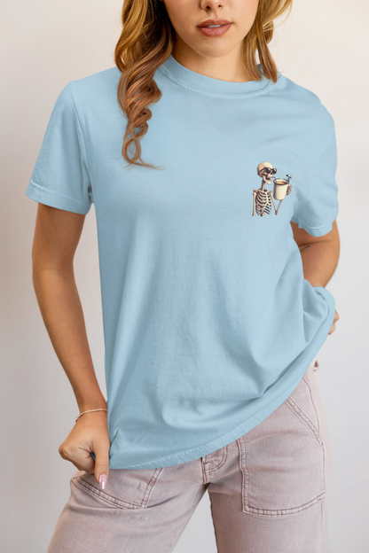 "Tea Till Death" | Women’s T-shirt for Tea Lovers