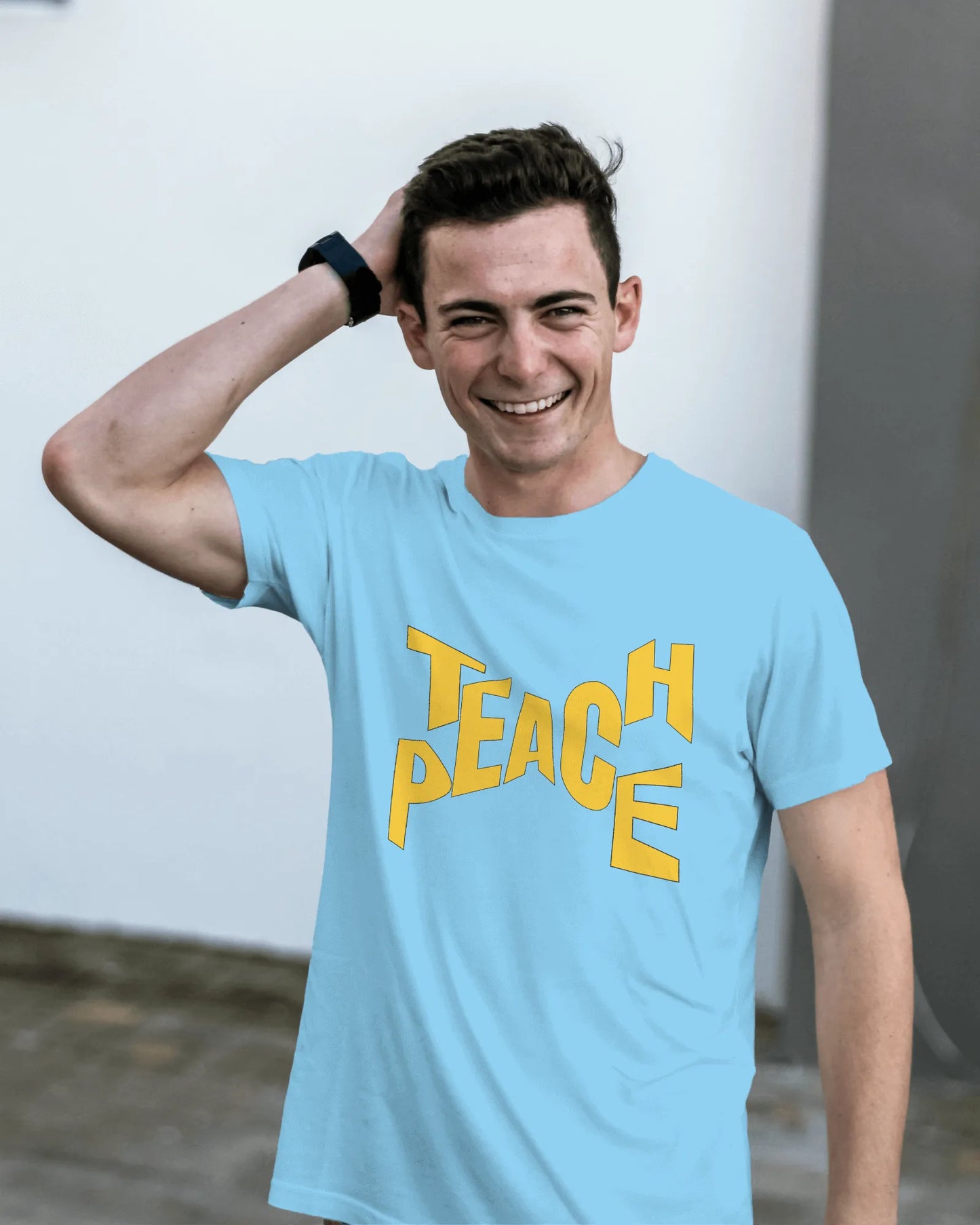 "Teach Peace" | Men’s Motivational T-shirt