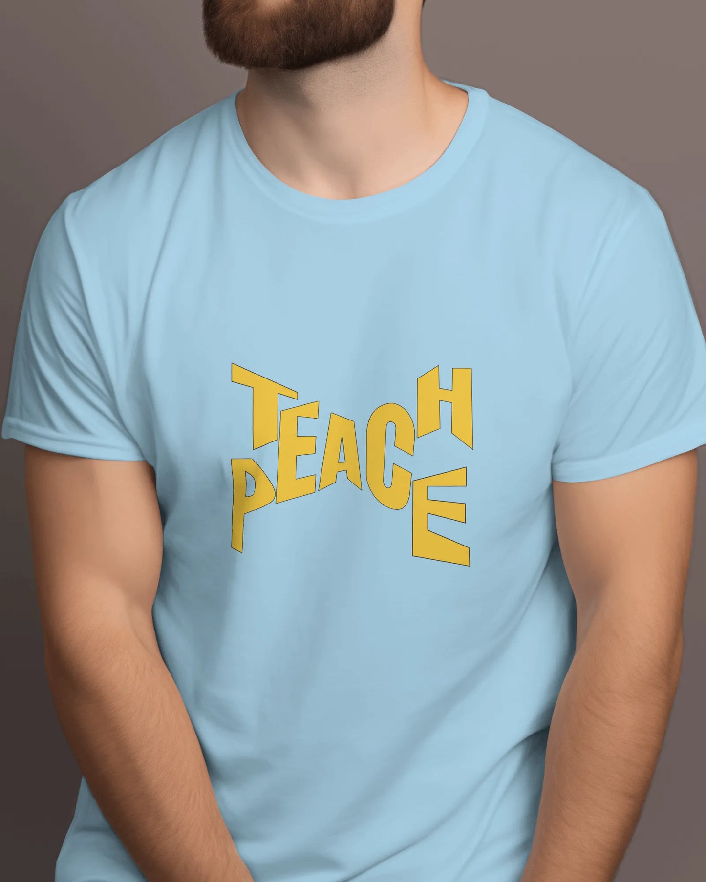 "Teach Peace" | Men’s Motivational T-shirt