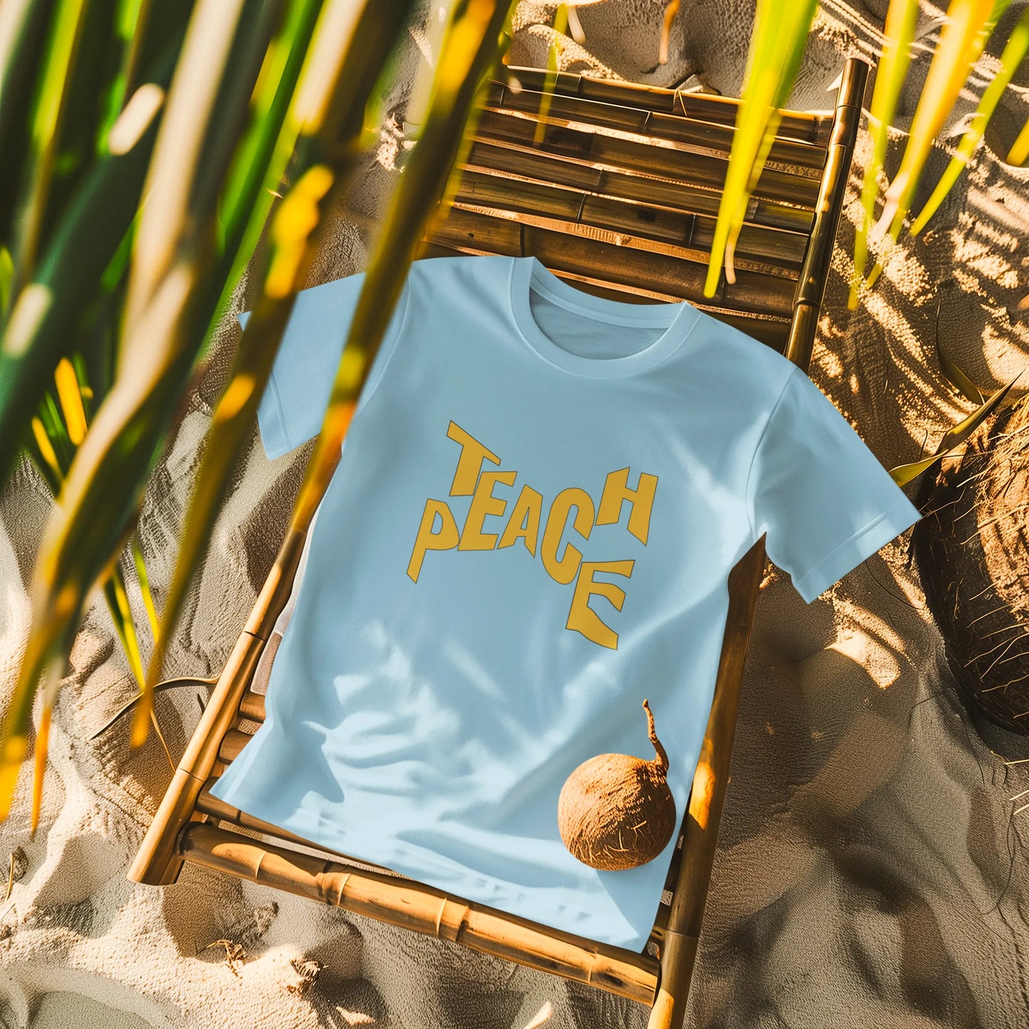 "Teach Peace" | Men’s Motivational T-shirt