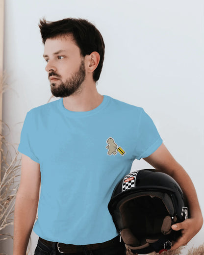 "Wander Bear – Playful Travel Bear T-Shirt for Those Who Love Adventures" | Men’s T-shirt for Animal Lovers