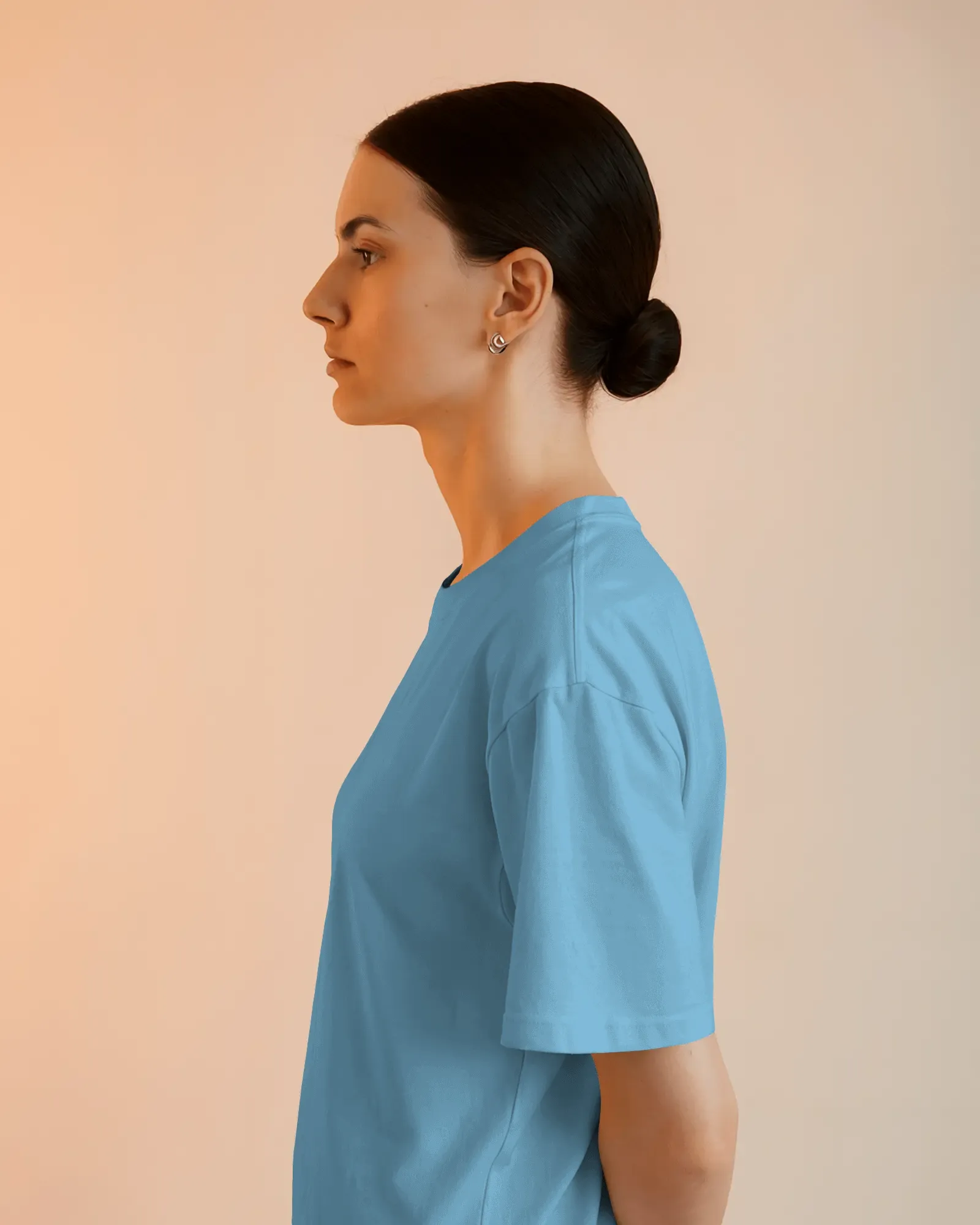 "XXXL" - Women’s Oversize Fit Solid T-shirt