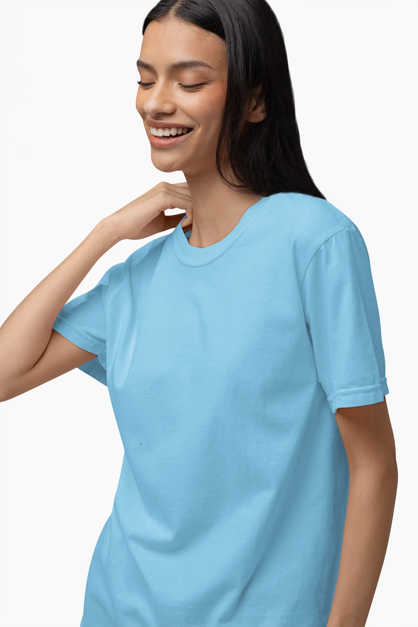 "L" - Women’s Relaxed Fit Solid T-shirt