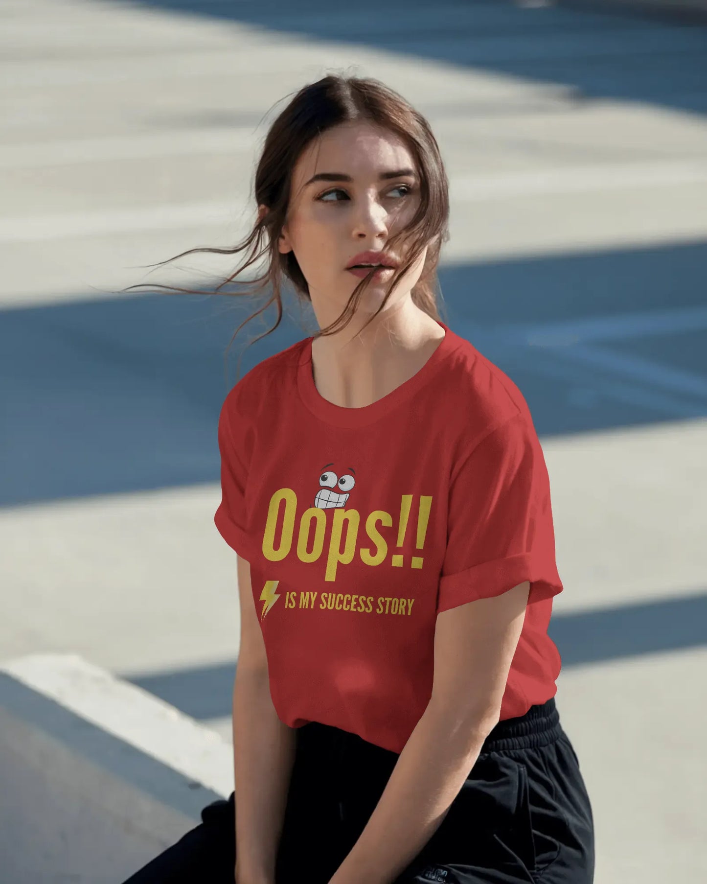 "Oops Is my Success Story" | Women’s Motivational T-shirt